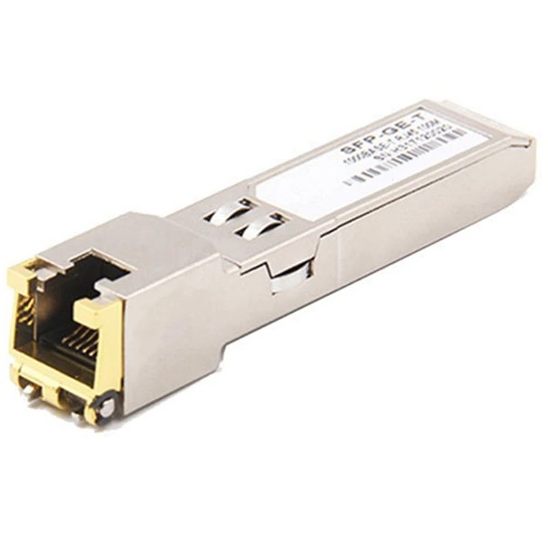 Modulo SFP RJ45 Switch Gbic 10/100/1000 connettore SFP rame RJ45 modulo SFP porta Gigabit Ethernet 1 pz