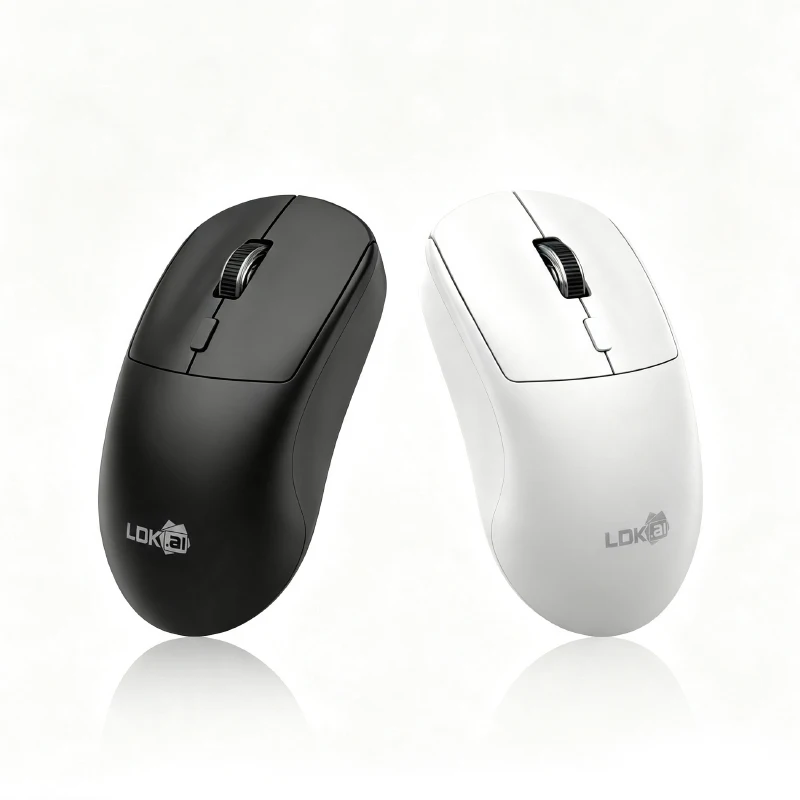 2.4G Wireless Mouse BL9 4 Buttons 3-Level DPI 800-1200-1600 Adjustable Ergonomic Scroll Wheel Long Battery Life for Office Home