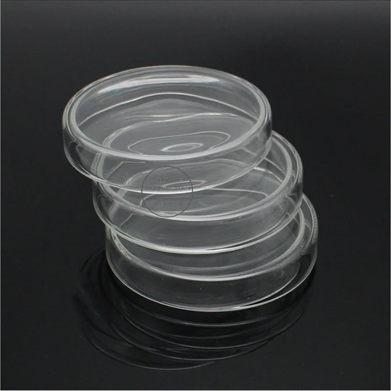 Free shipping 4pcs/lot, /10pcs/lot glass petri dish, culture petri dish plate with cover