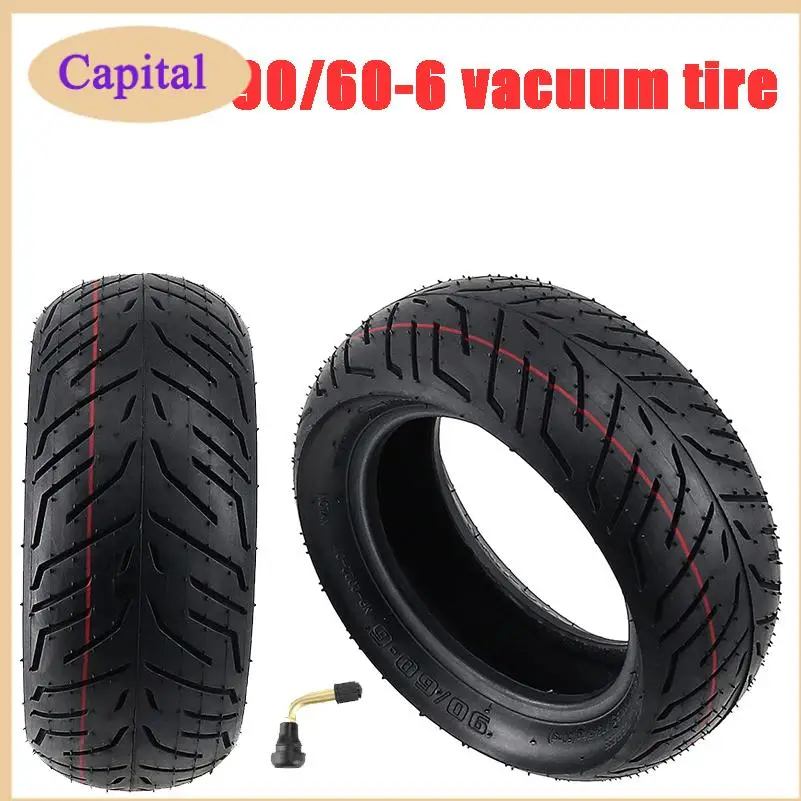 

11 inch high-quality anti slip and wear-resistant 90/60-6 scooter accessories tubeless rubber tires