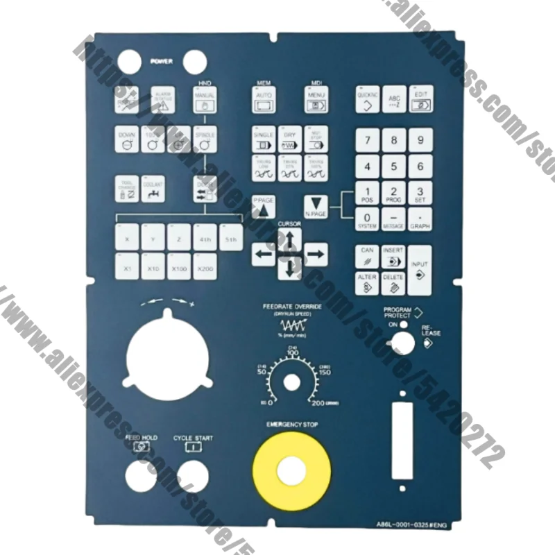 

New A86L-0001-0325 # ENG Membrane Button Keypad A86L-0001-0325 Keypad