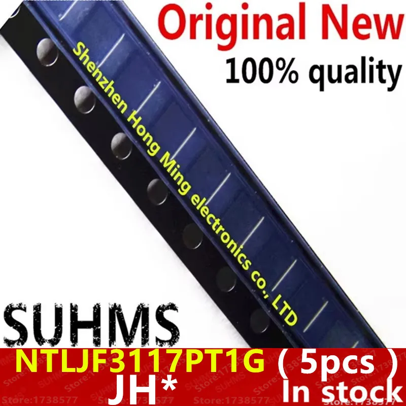 (5 قطعة) 100% جديد NTLJF3117PT1G NTLJF3117 JHV JHL JH * QFN-6 #1