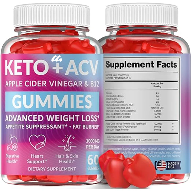 Keto ACV gummies for advanced weight loss-ACV gummies are-weight loss,digestion,cleansing,gluten free,and non GMO purposes