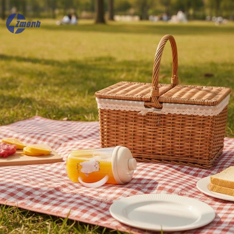 New！Food Grade High Temperature Resistant Breakfast Cup with Handle Microwave Safe Measuring Cup for Home Use Grains And Cereals