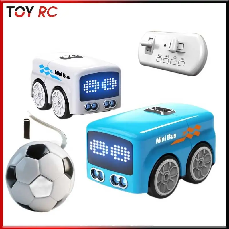 Gesture Sensing Mini Bus Toy Car with Induction Escape Mode Infrared Obstacle Avoidance Electronic Vehicle for Hobby