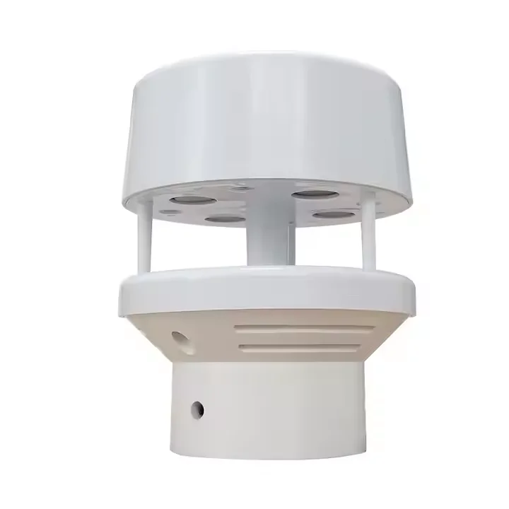 Industrial-Grade Multi-parameter Weather- Ultrasonic Wind,Temp/Humi/rainfall/illuminance/solar Radiation Compact Weather Station