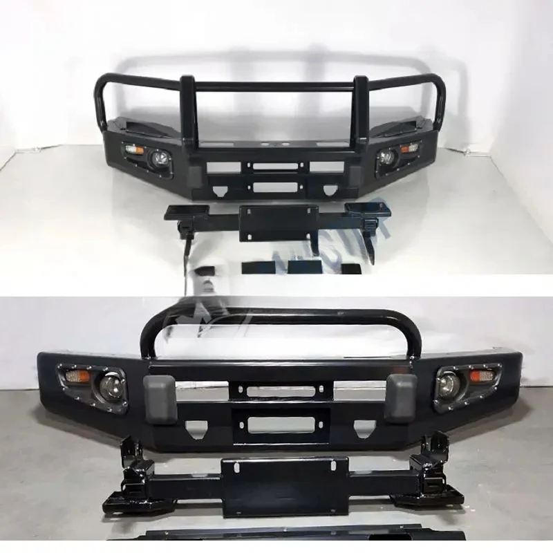 Heavy Duty Steel Front Bumper Bull Bar Guard Fit Hilux Vigo Rocco Standard Pickup 4X4 Offroad Exterior Accessories view 3