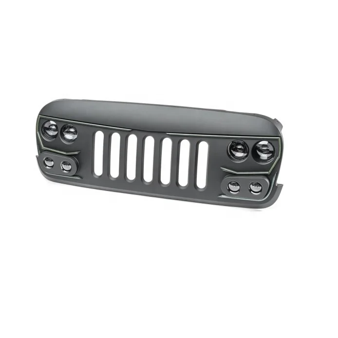 

Lighting Vector Grill For Jeep Wrangler JK 2007-2018