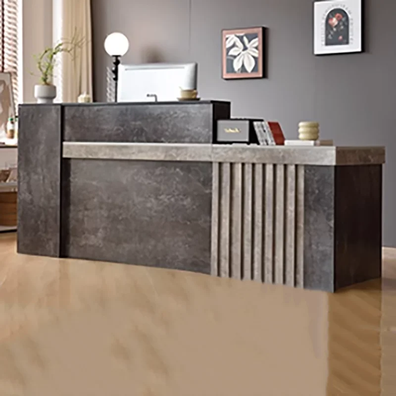 

Simple Modern Display Reception Desk Counter Decorations Modern Office Reception Desk Counter Cashier Luxury Office Furniture