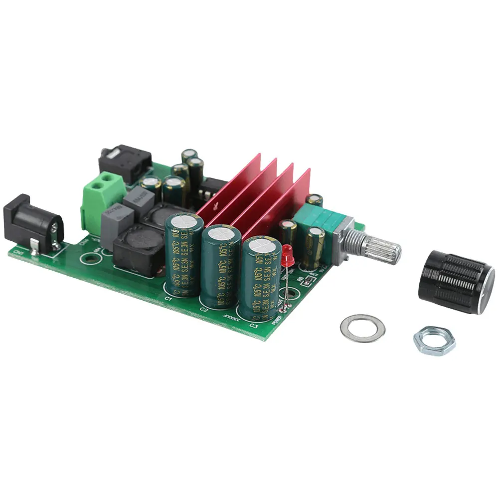 TPA3116D2 Subwoofer Audio Stereo Amplifier Board 100W Mono Amplifier Board NE5532 OPAMP DC 8-25V HiFi Low Distortion