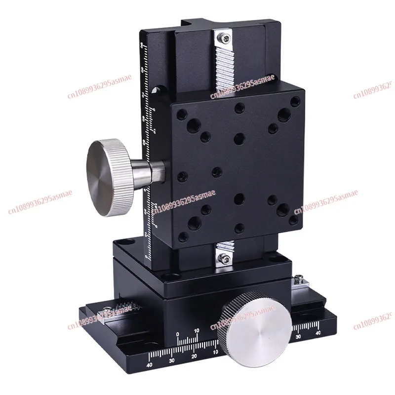 LWZ25-40-60-L100 Z-axis Dovetail Groove Linear Stage, Vertical Lift High Precision Manual Displacement Platform