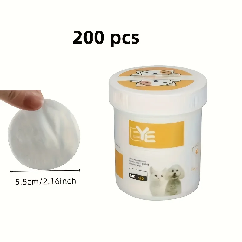 200pcs Pet Eye Wet Wipes 2