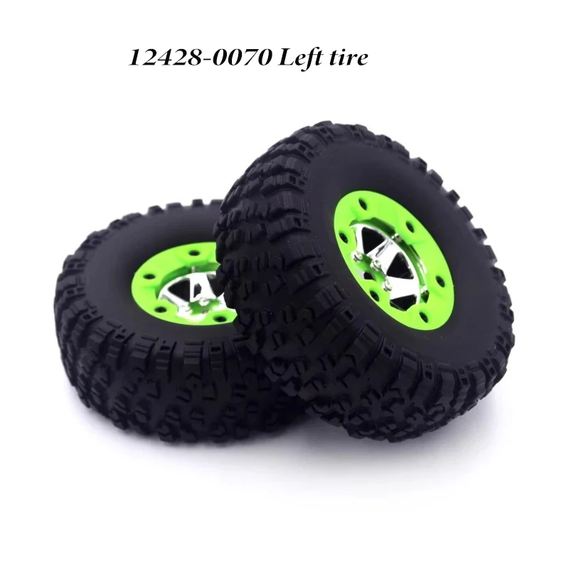 WLtoys 12428 pièces de rechange bras oscillant, tasse de direction, tige de traction, arbre d'entraînement, engrenage, différentiel, servo, moteur, amortisseur, pneu
