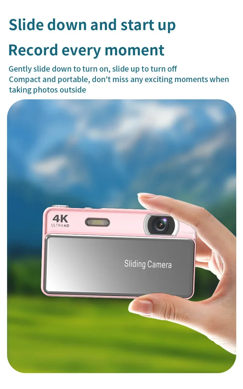 Lenovo 4k ultra hd digitale camera met autofocus en flitser_voghion.com