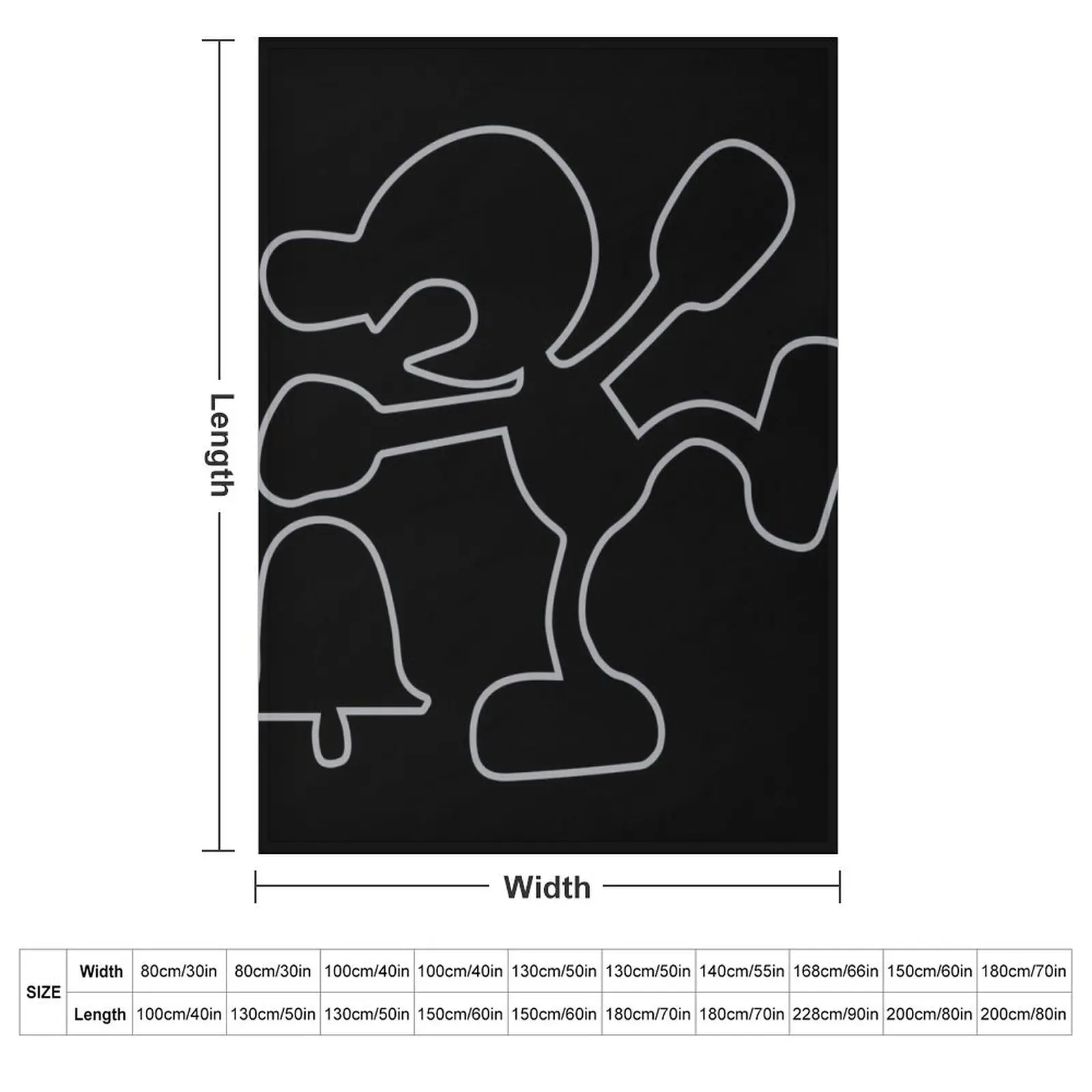 Mr Game & Watch Throw Blanket Luxury Thicken Soft Big anime Kid'S Giant Sofa Soft Beds Blankets