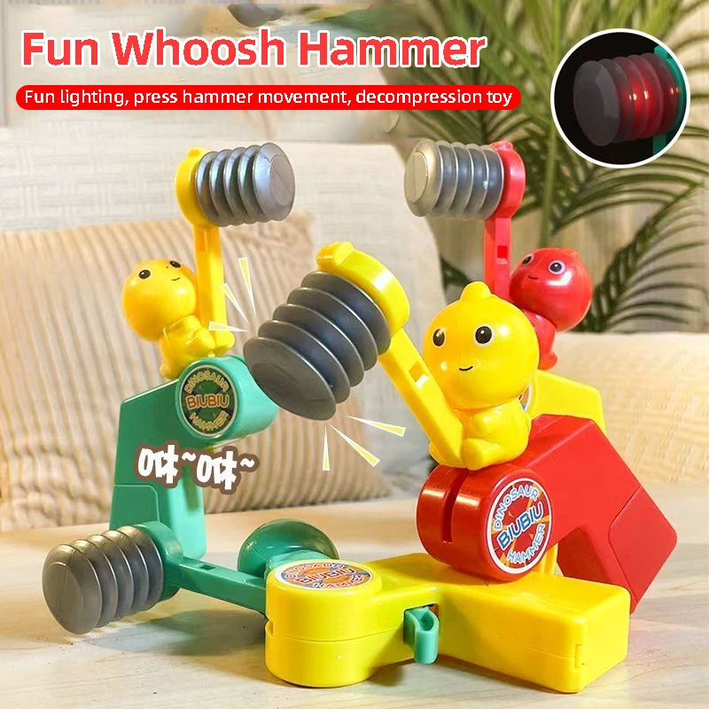 

New Mini Children's Headbutting Weilan Fighting BB Hammer Knocking Hammer Knocking Toy Parent Child Couple Interactive Game