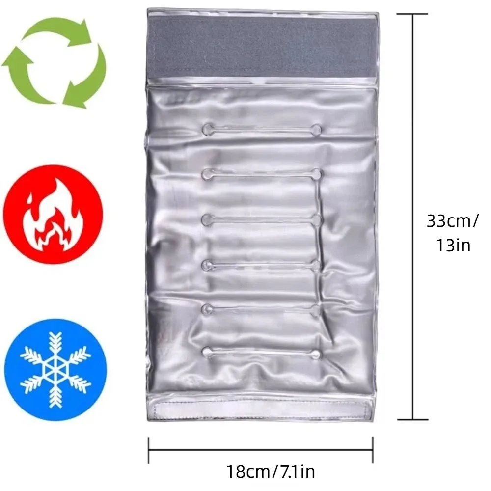 Beverage Bag Reusable Wine Cooler Bag Quick-cooling Thermal Insulated Wine Chiller Sleeve Portable Gray Bottle Cooler Camping - view 6