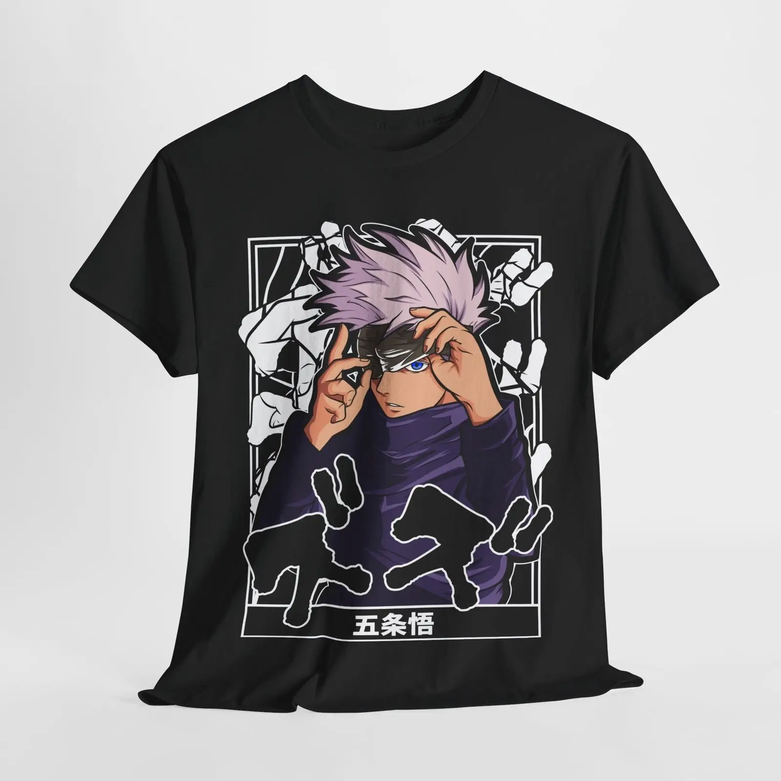 

Gojo Satoru Jujutsu Kaisen T-Shirt Sukuna Anime Japanese Tee Shirt Manga JJK