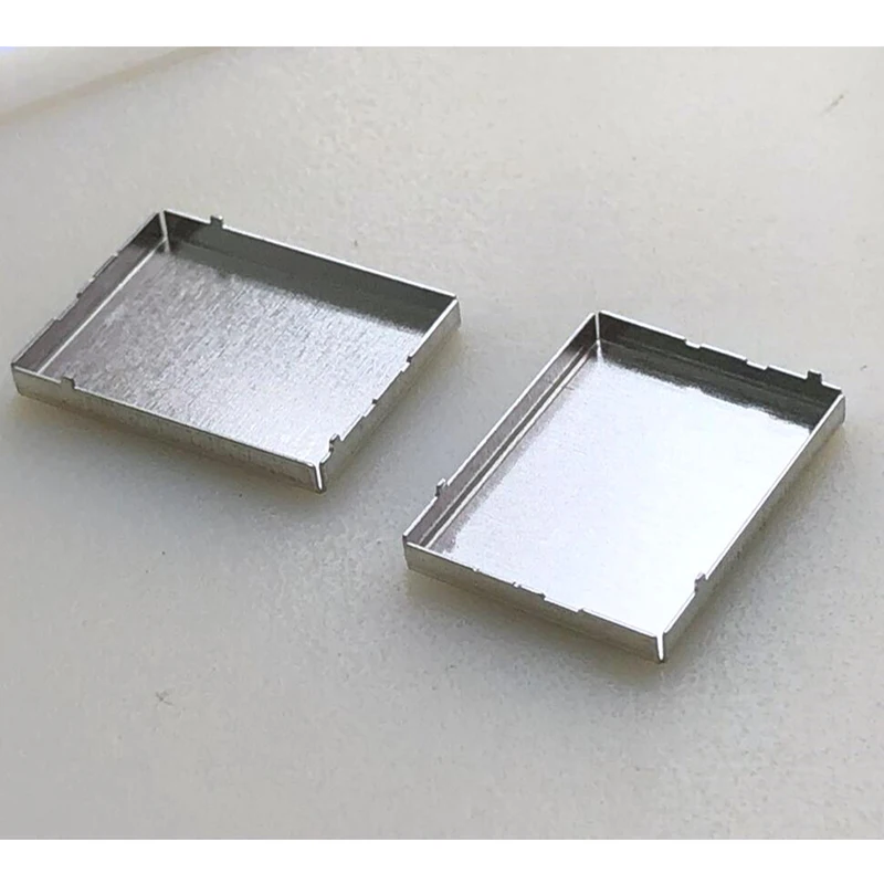 10pcs Metal shielding box cover 21.8*16.5*2.3mm H2.3 rectangular protective cover 0.3mm thick