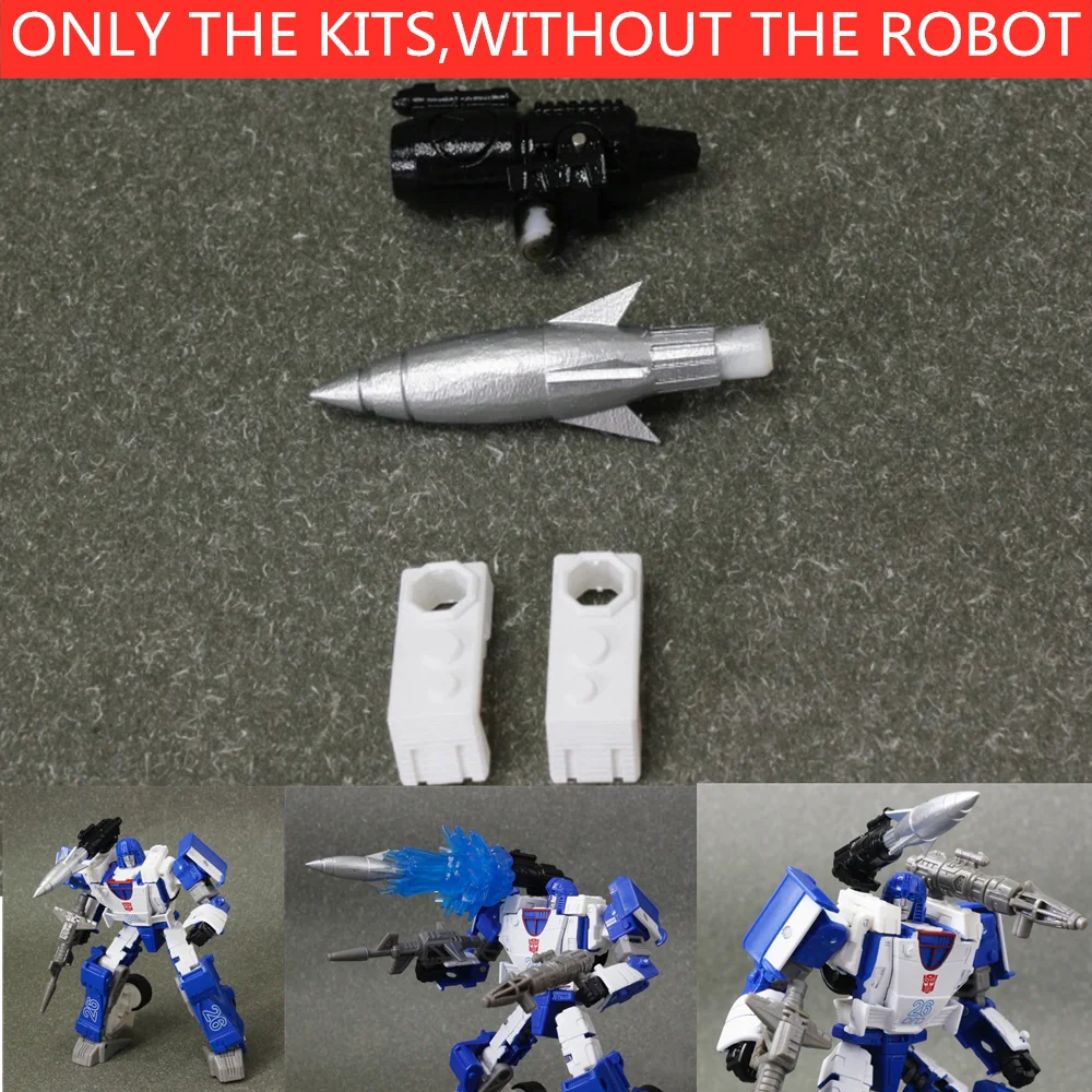 Weapon Shoulder Gun Attachment Upgrade Kit For Transformation Kingdom Mirage Action Figure Accessories From ZX Studio