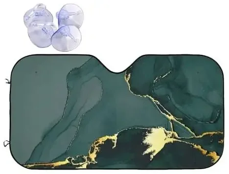 

Мраморный солнцезащитный козырек на лобовое стекло для автомобиля, автомобильные солнцезащитные козырьки, складной козырек на лобовое стекло для большинства седанов, внедорожников, грузовиков 28