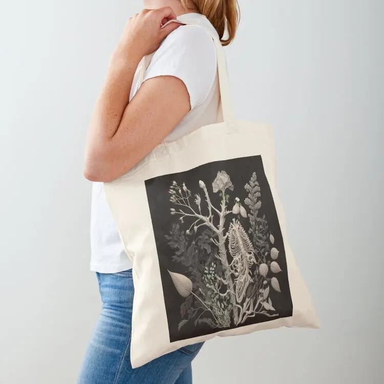

Beautifully Dark Bones and Botany Tote Bag Big bag women Women's tote bag tote custom Candy bags