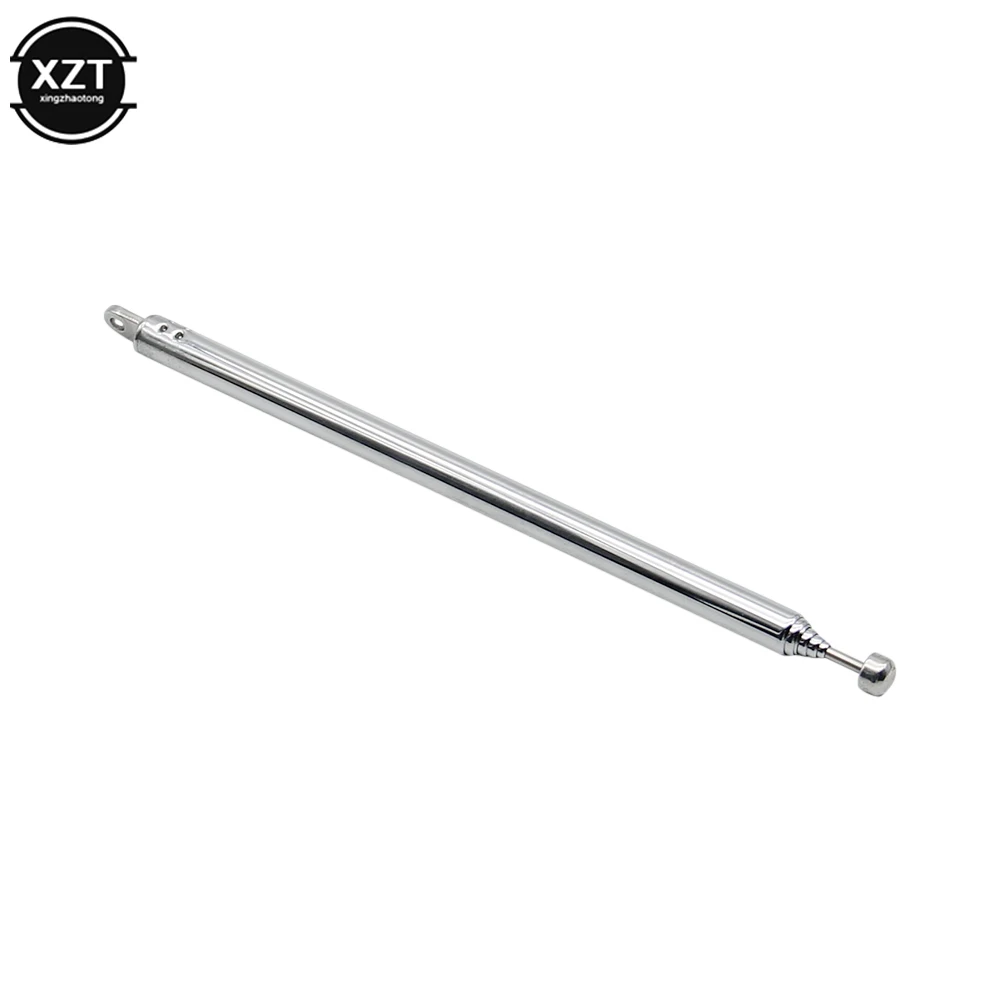 7 Section Replacement Telescopic Aerial Antenna TV Radio DAB AM/FM Universal Telescopic Aerial Antenna length 740mm