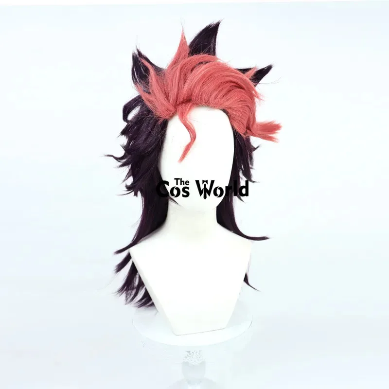 الساحرة من ميركوري غويل جيتورك 50 سنتيمتر طويل مجعد أنيمي تأثيري الباروكات الألياف مقاومة للحرارة الشعر الاصطناعية + غطاء شعر مستعار