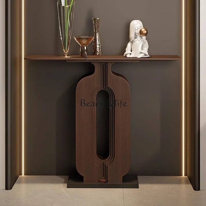 

ls 42LPing An Ruyi Entrance Table, Medieval Style Household Wall Entrance Table Hotel B & B Aisle End View Table Decoration Tabl