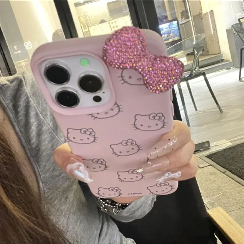 Чехол для телефона из искусственной кожи с розовыми стразами и бабочкой для iPhone 16, E, 15, 14 Plus, 13, 12, 11 Pro Max XS Max XR XS X, силиконовый чехол