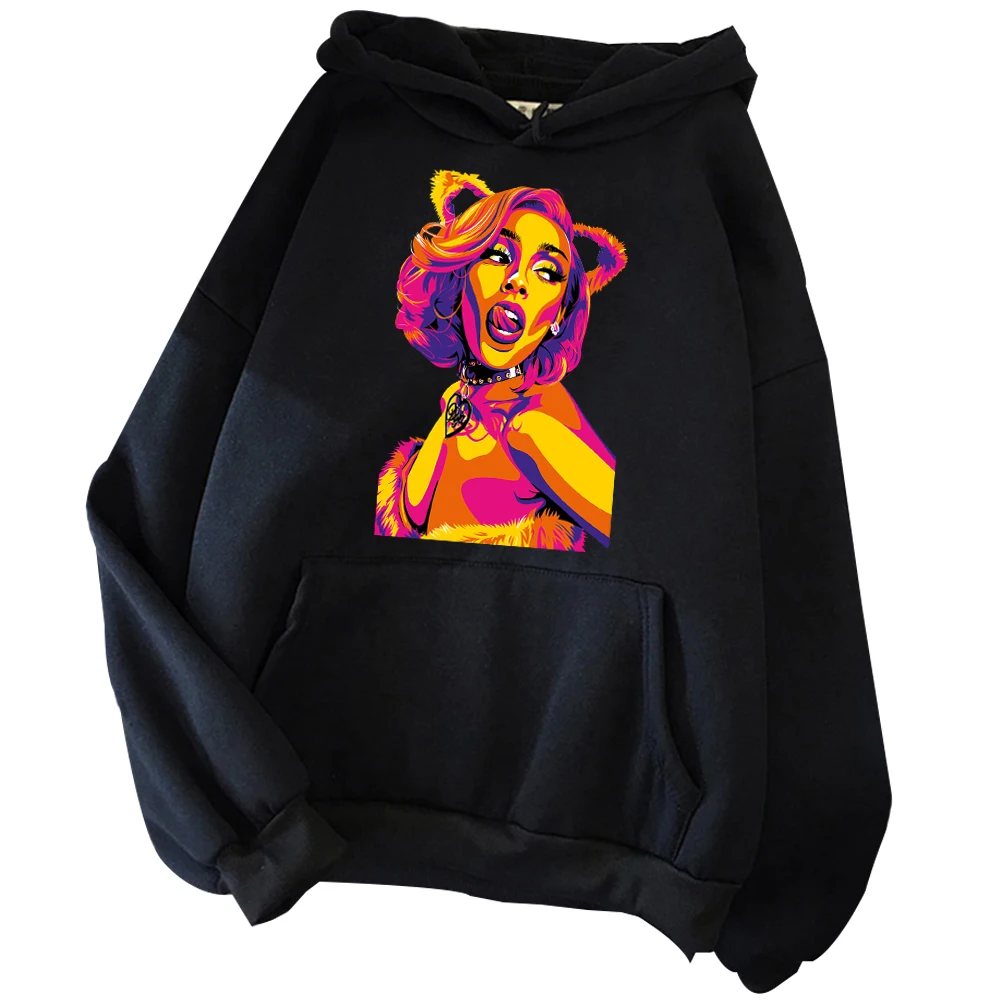 

Doja Cat Hoodie Doja Cat Fan Gifts Doja Cat Merch Hot Girl Harajuku Pullover Tops Streetwear Unisex