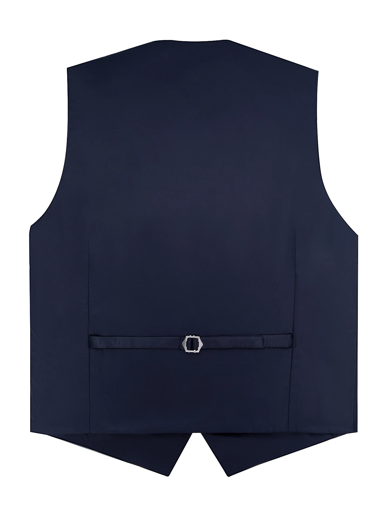 Navy Solid Textured V-Neck Ves - đánh giá và giá Pocket Square Set