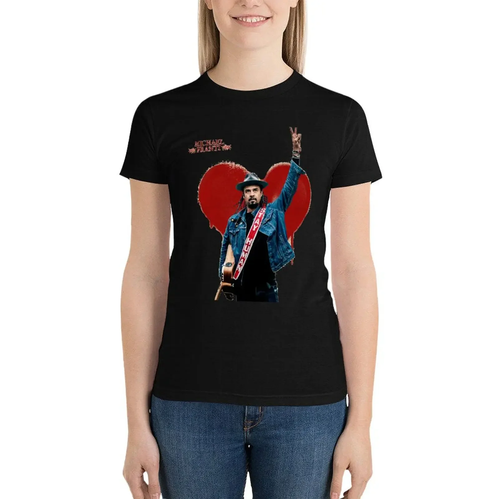 Michael Franti & Spearhead T-Shirt tees graphics anime clothes cute tops t-shirts for Women pack