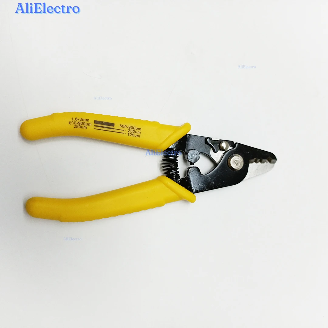 10pcs/lot F11301T Miller clamp Fiber stripping pliers F-11301T Optic Stripper Miller Wire Pilers Tri-Hole Fiber cutter