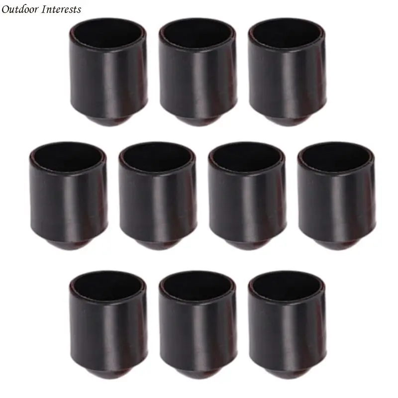 10Pcs Billiard Cue Protect Caps Protective Cover Pool Cue Tip Caps Cue Tip Cover Billiards Silicone Cover 400C