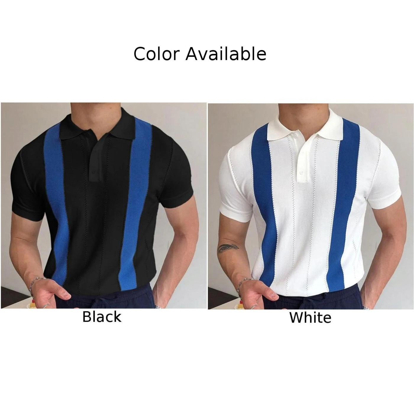 Hot Sale Mens T-Shirt Y-Comfortable 03Incentré Pullover Chemises de bureau en plein air avec tout M-3XL Stripe