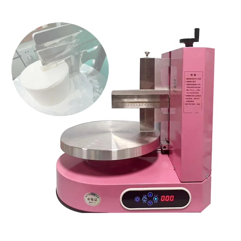 

Cake cream layer manufacturing machine Cream jam spreading machine Cake cream polishing machine