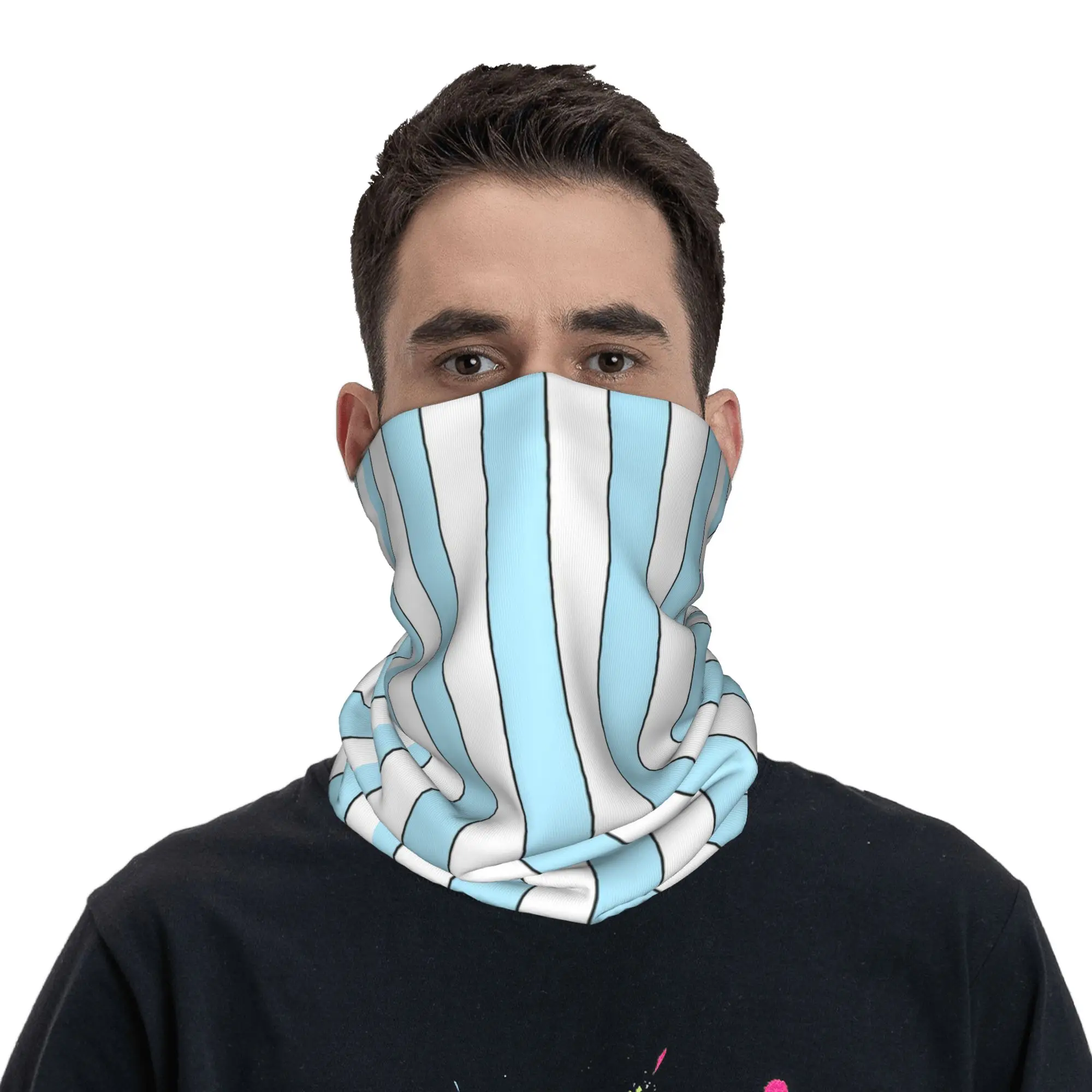 

Soccer Football Fan Merch 61 Bandana Cover Club Face Mask Hiking UnisexWashable Neckerchief