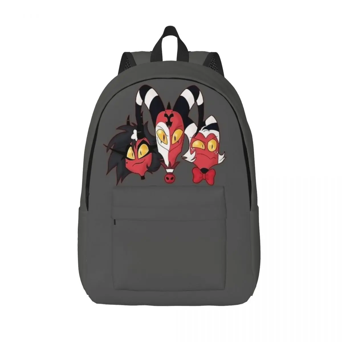 

I.M.P Of Helluva Boss Backpack for Preschool Primary School Student Bookbag Boy Girl Kids Canvas Daypack Hiking