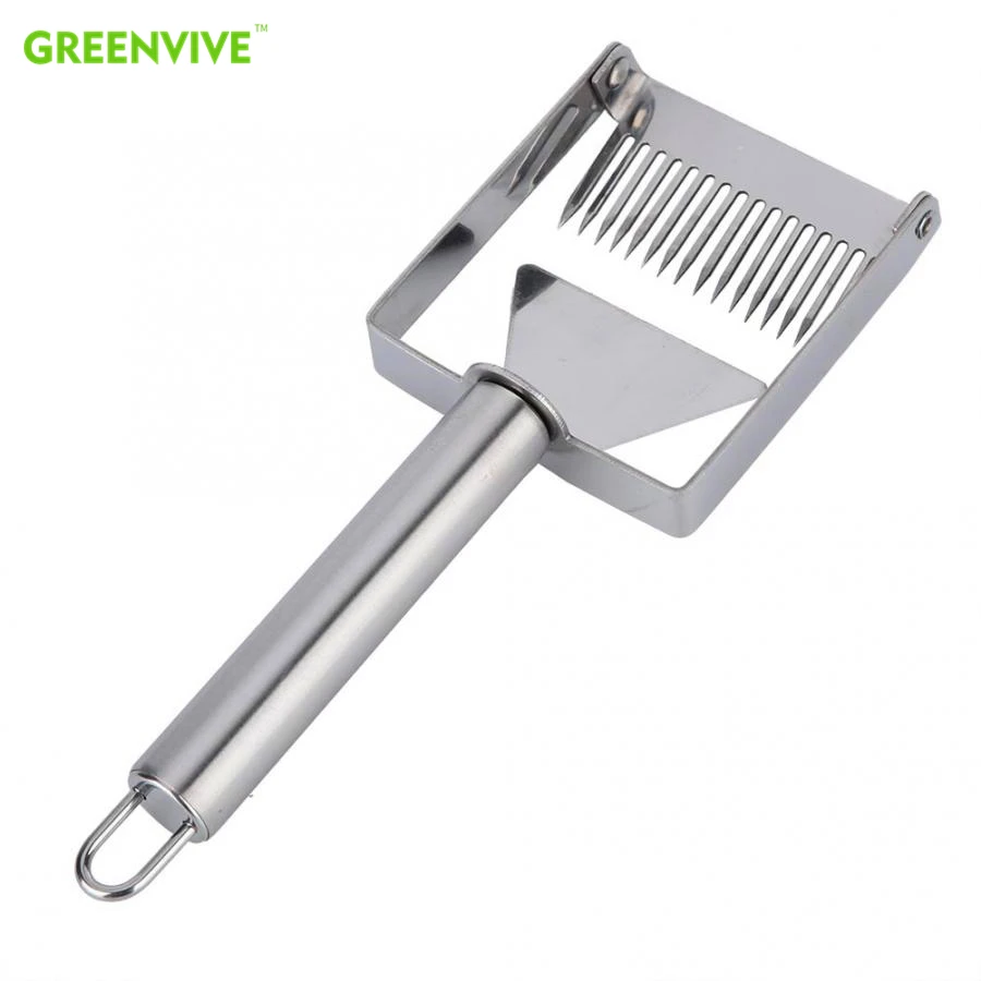 

Beekeeping Equipment Multifunction Stainless Steel uncapping Fork Honey Scraper 17 Needles Uncapping Knife Beehive Tools