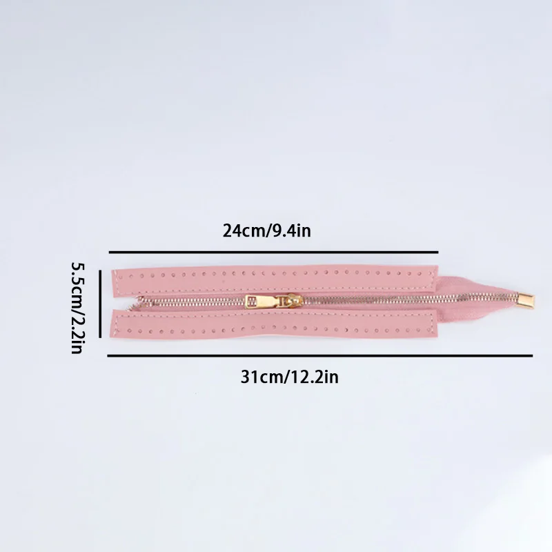 1 قطعة Zipper بها بنفسك سستة ل المنسوجة حقيبة الأجهزة بولي Leather الجلود سستة الخياطة اكسسوارات 18 سنتيمتر سستة معدنية للملابس الأحذية لوازم