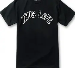 Thug Life T shirt New Retro 90s 2pac Tupac 2 pac Hip Hop Rap LA Cali West Coast