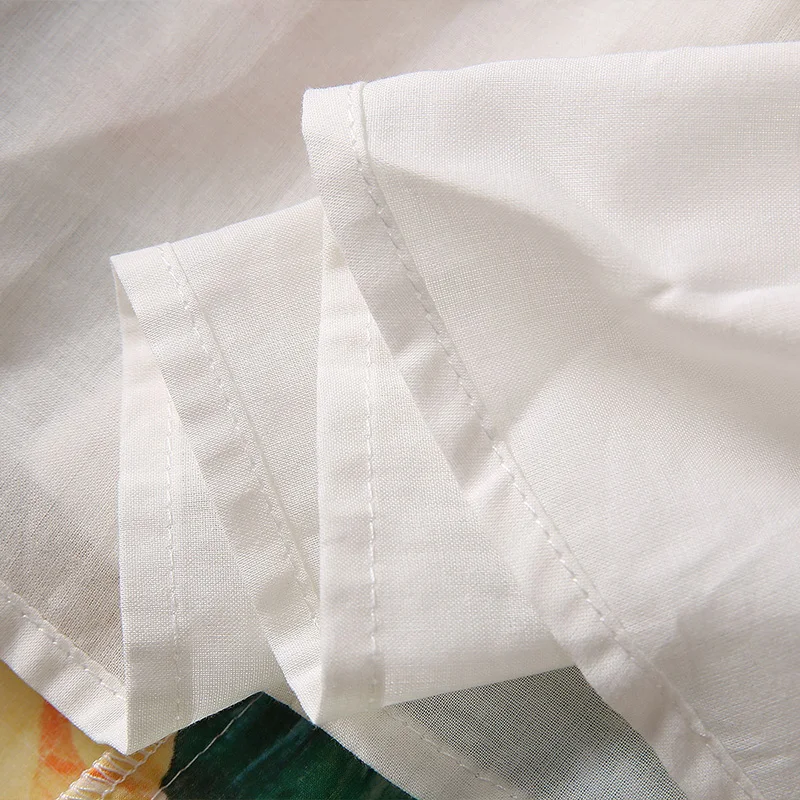 Zomer Dameskleding Elegante Jurk Met Gele Rozenprint En Mode-Spaghettibandjes Jurken Met Enkele Rij Knopen In Strandstijl A-Lijn