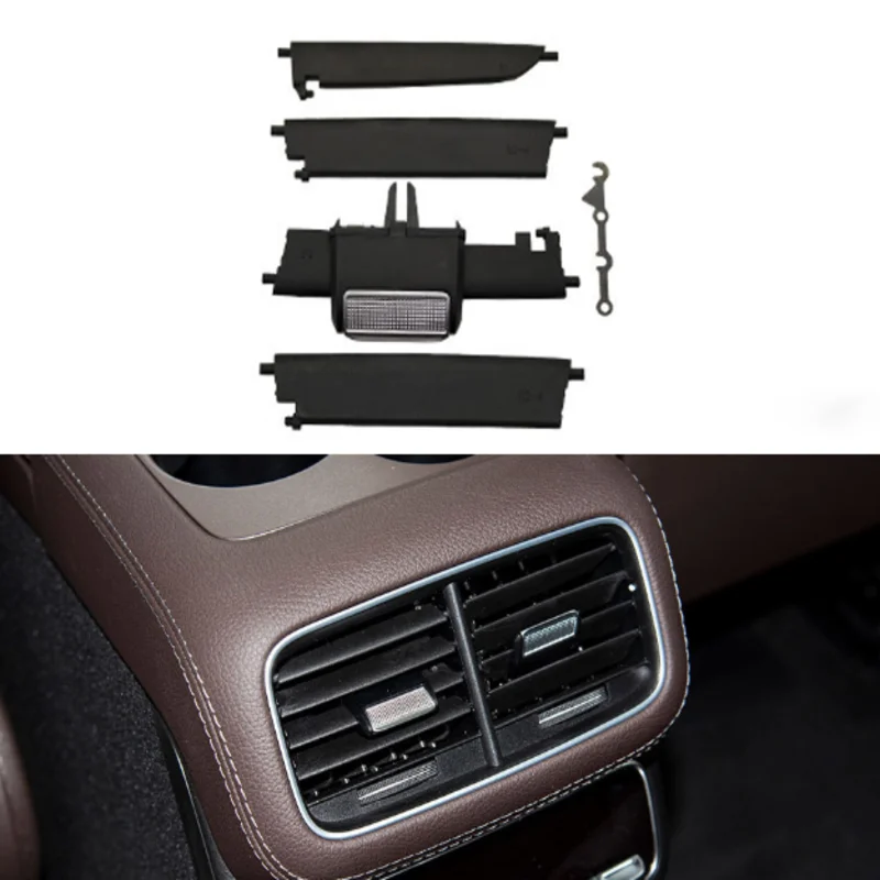 

Car Rear A/C Air Outlet Clip AC Vent Slide Clip Repair Kit For GLS GLE W167 2020-2025 1678302104