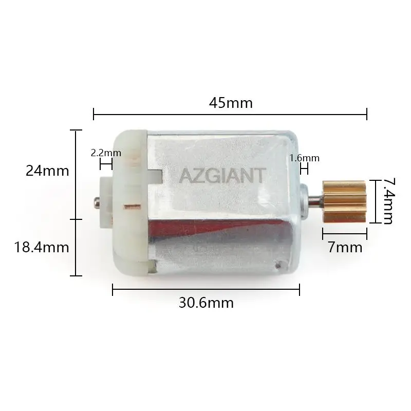 

AZGIANT FC-280PC-24105 car Rear Trunk Hatch Lock Actuator motor for Tesla Model 3 12000RPM electric engine reverse auto tools