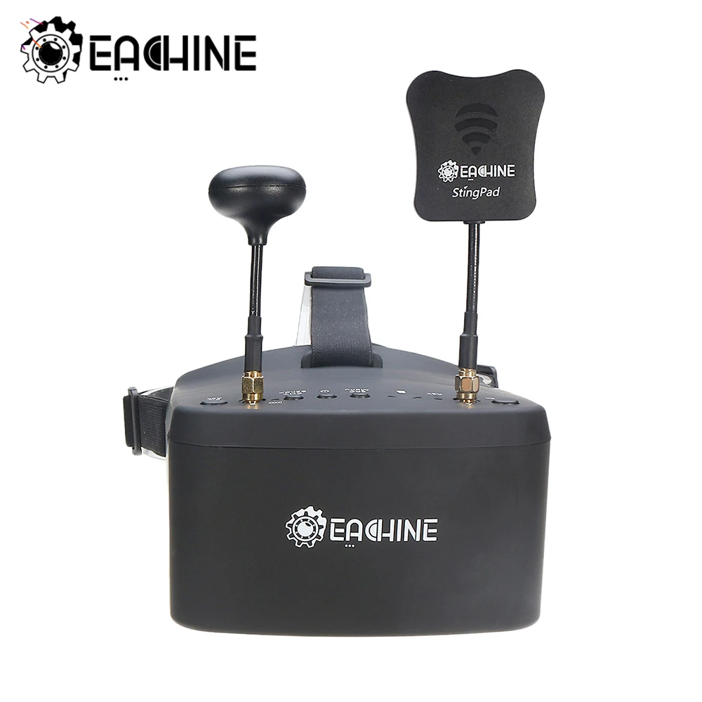 Eachine EV800D 5.8G 40CH Diversity FPV Goggles 5 Inch 800*480 Video with Super HD DVR Resolution Built-in Battery