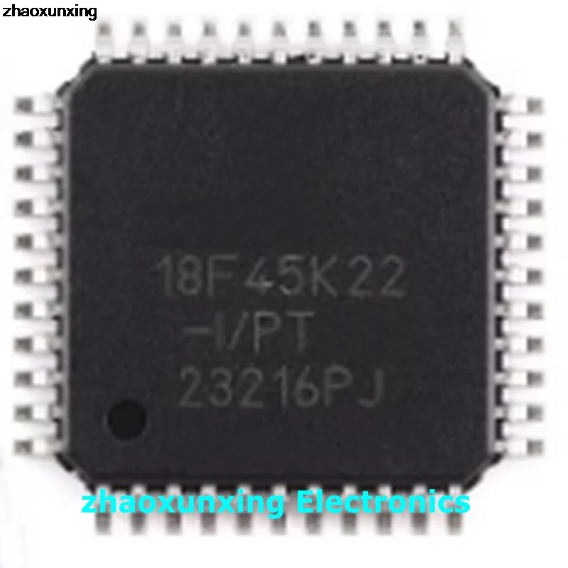 2PCS  New PIC18F45K22-I/PT QFP44