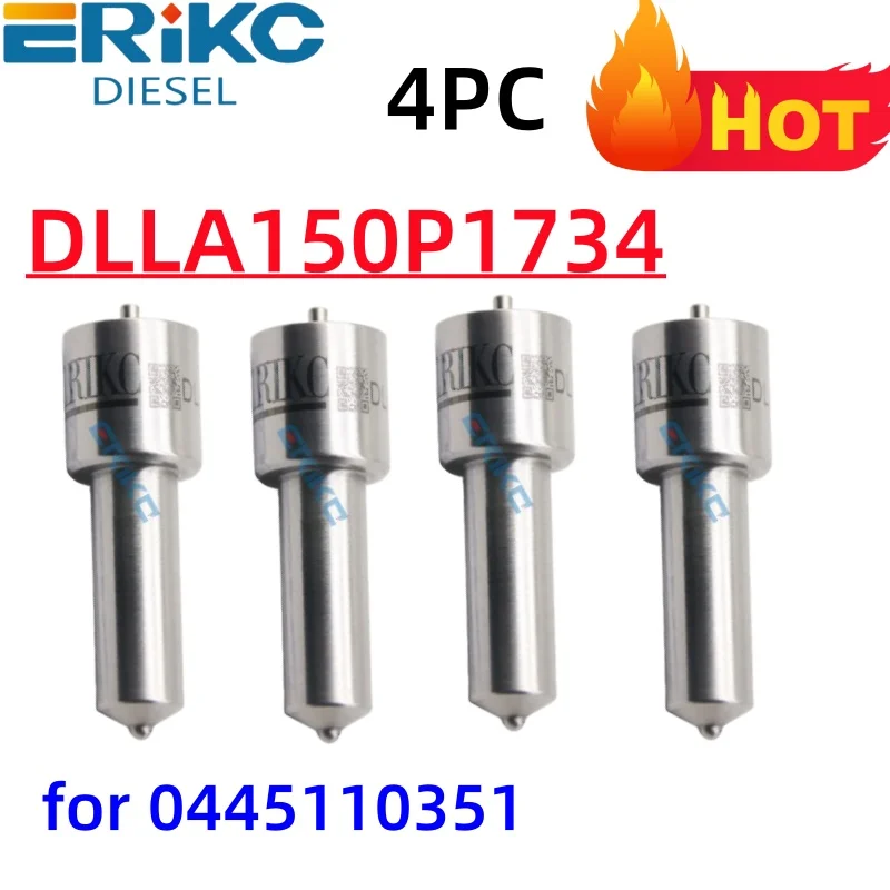

DLLA150P1734 Diesel Auto Repair Kits 0433172061 DLLA 150P 1734 Common Rail Injector Nozzle Tip DLLA 150 P 1734 For 0445110351