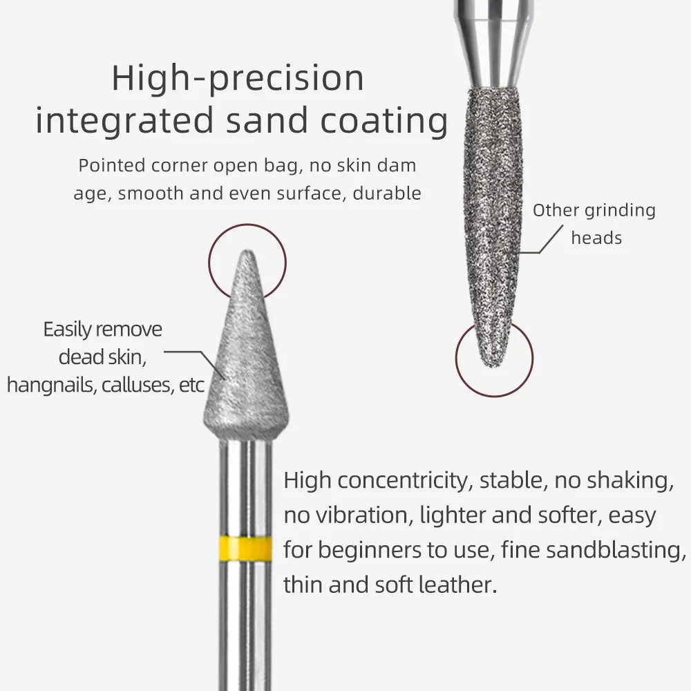 合金タングステン鋼ネイルドリルビットジェルキャッツアイネイルペディキュアとマニキュアツールドリル剥離マニキュアアクセサリーツール