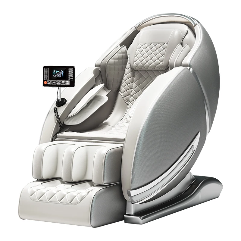 Cadeira Elétrica Massagem Gravidade Zero, 4D SL Track, Shiatsu cadeiras traseiras, cadeiras de massagem luxo